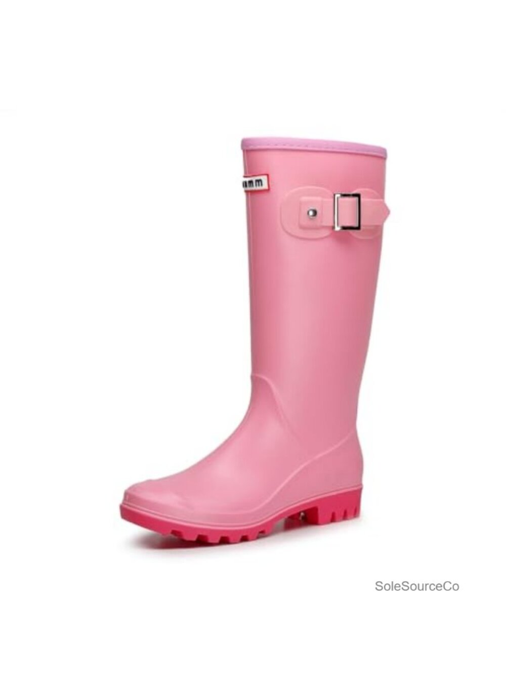 Women's Knee High Rain Boots Waterproof Non-Slip PVC Garden Shoes